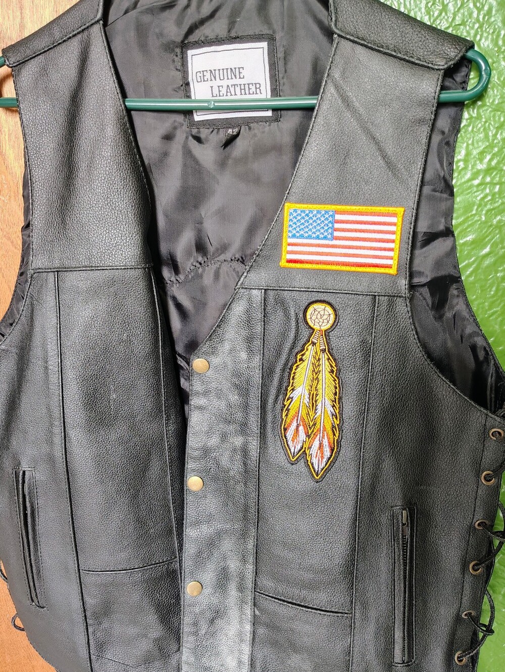 Vintage Leather Vest